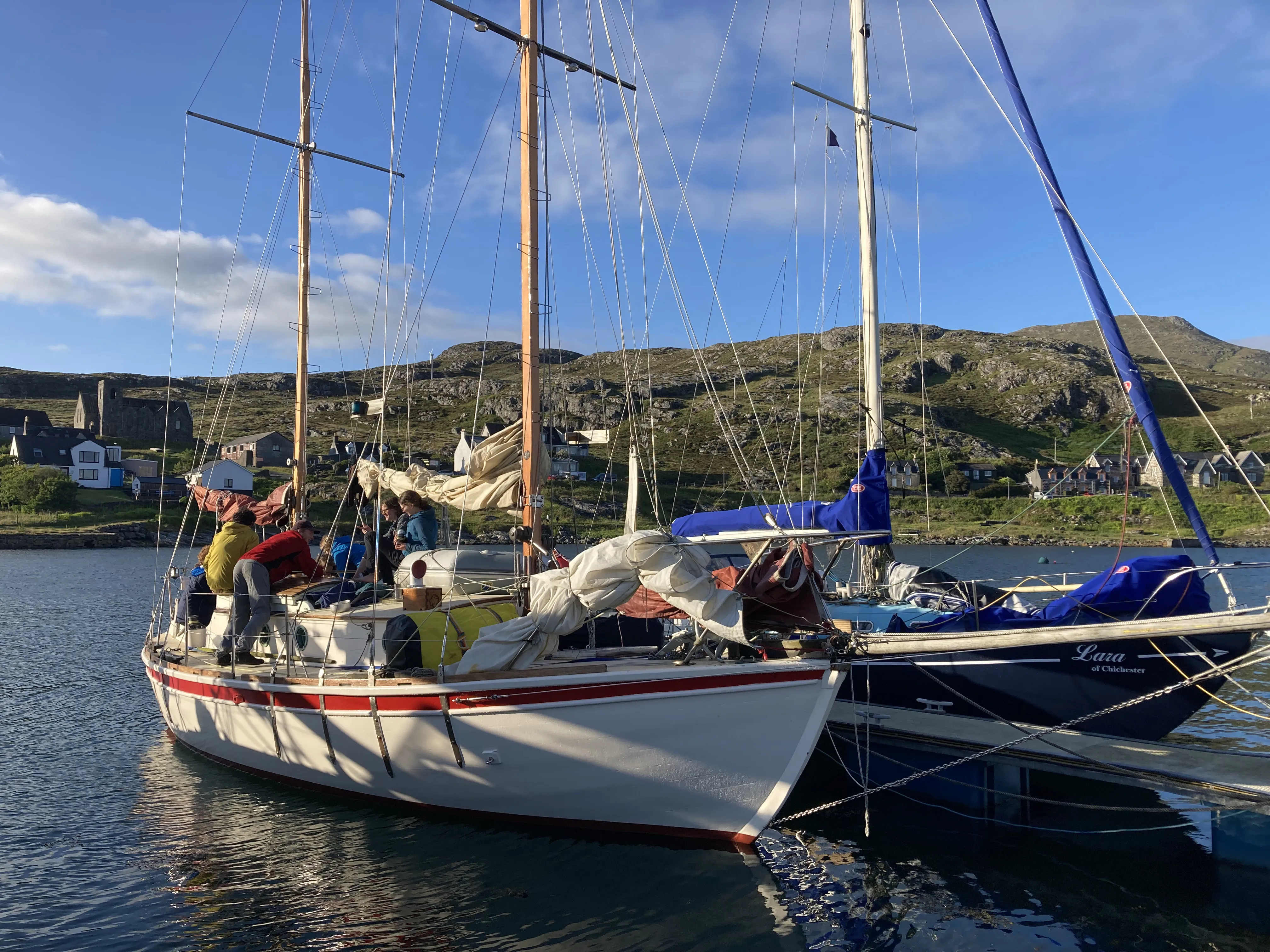 Castlebay, the morning we left!